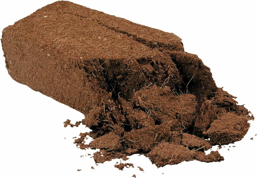 Zilla Pet Reptile Terrarium Substrate Bedding, Coconut Husk Brick, for Chameleons, Rainforest Geckos, Frogs Toads, 1.43 lb.